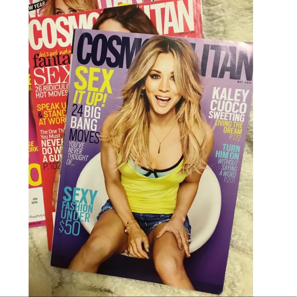 Cosmopolitan lot of 4 2014 issues